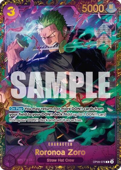 Roronoa Zoro (Championship 25-26 Regionals Season 1)