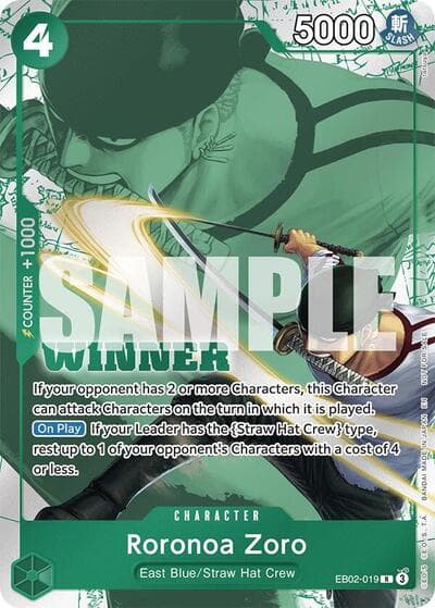 Roronoa Zoro (Winner Pack 2025 Vol. 3)
