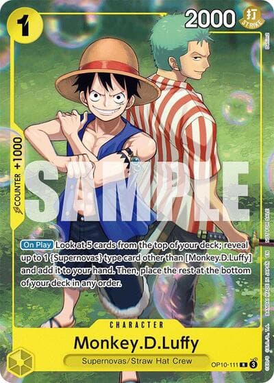 Monkey.D.Luffy (Learn Together Deck Set - Set Sail Event)