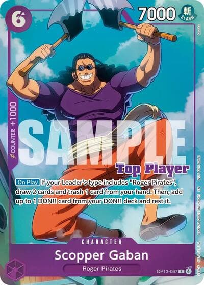 Scopper Gaban (CS 26-27 Top Player Pack Vol. 1)